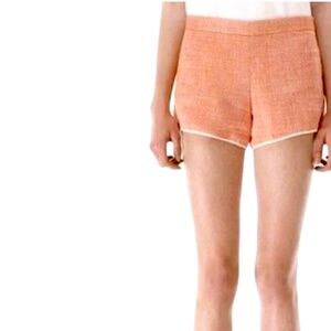 Club Monaco - Sabrina Shorts - Side zippers orange